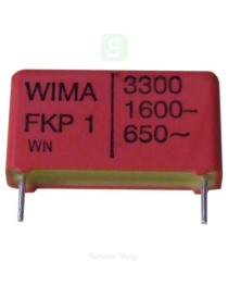 Kondensatorius 3300pF 1600V FKP1 RM22.5MM