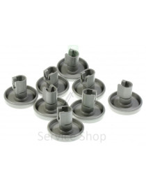 Wheel set for dishwasher bottom basket 8 pieces such as 50286965004
