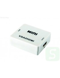 Keitiklis VGA - HDMI COM