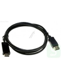 Cable DISPLAYPORT to HDMI length 2 meters
