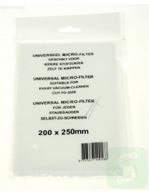 Universal microfilter 250x200x2mm