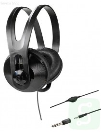 Headphones black, 5m cable SR 97 TV VIVANCO 36503